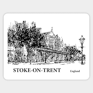 Stoke-on-Trent England Sticker